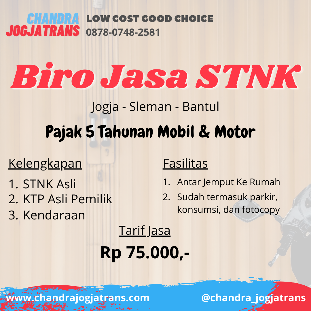 Biro Jasa STNK Jogja | Biro Jasa STNK Sleman | Biro Jasa STNK Yogyakarta | Jasa Perpanjangan STNK Jogja